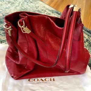 Burnt Red Coach Purse